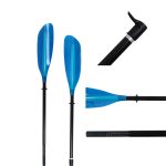 2 pieces light transparent paddle carbon fiber shaft