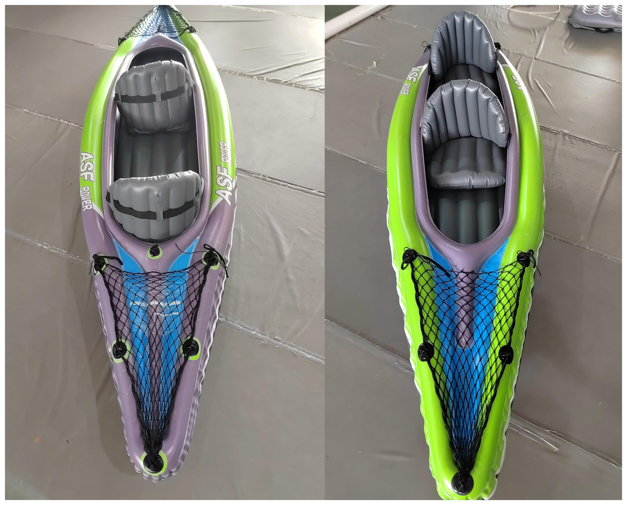 PVC Inflatable Tandem Kayak