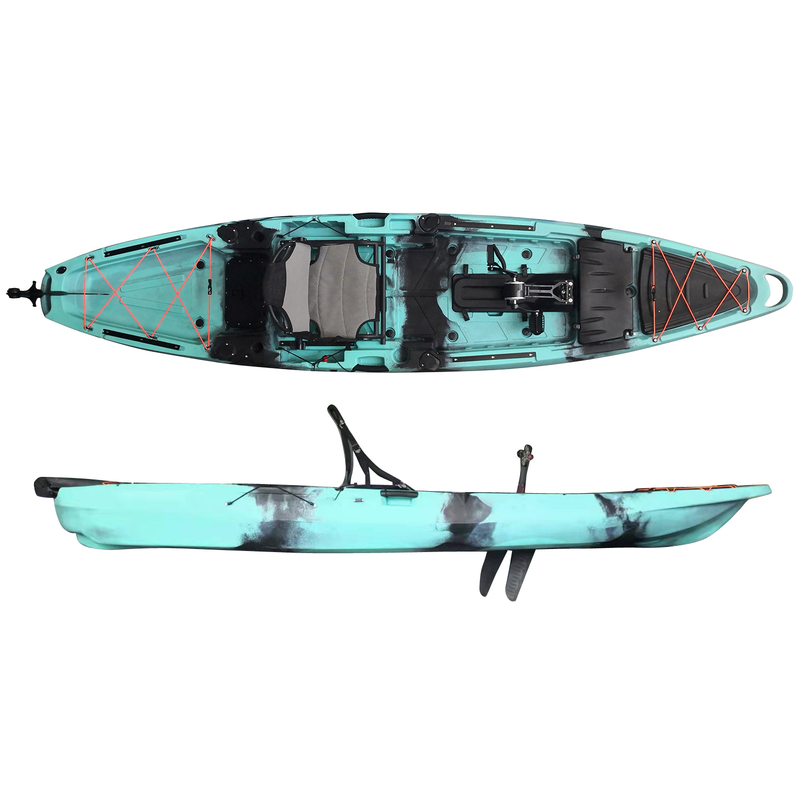 Fishing Kayak With Padal 12.5ft TAYJOR OUTDOOR
