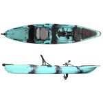 Fishing Kayak With Padal 12.5ft